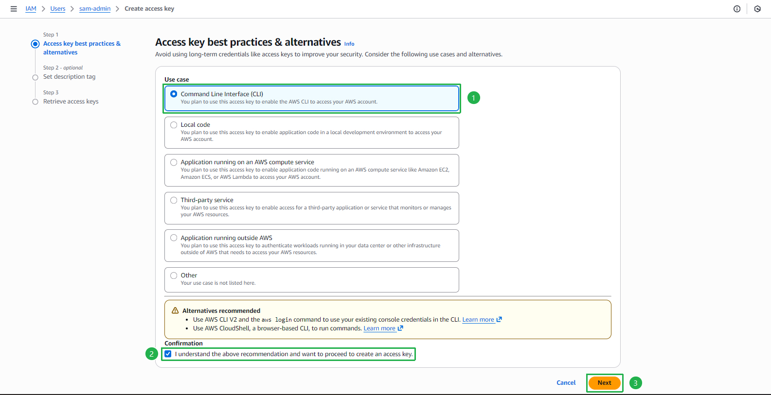 Access Key Best Practices