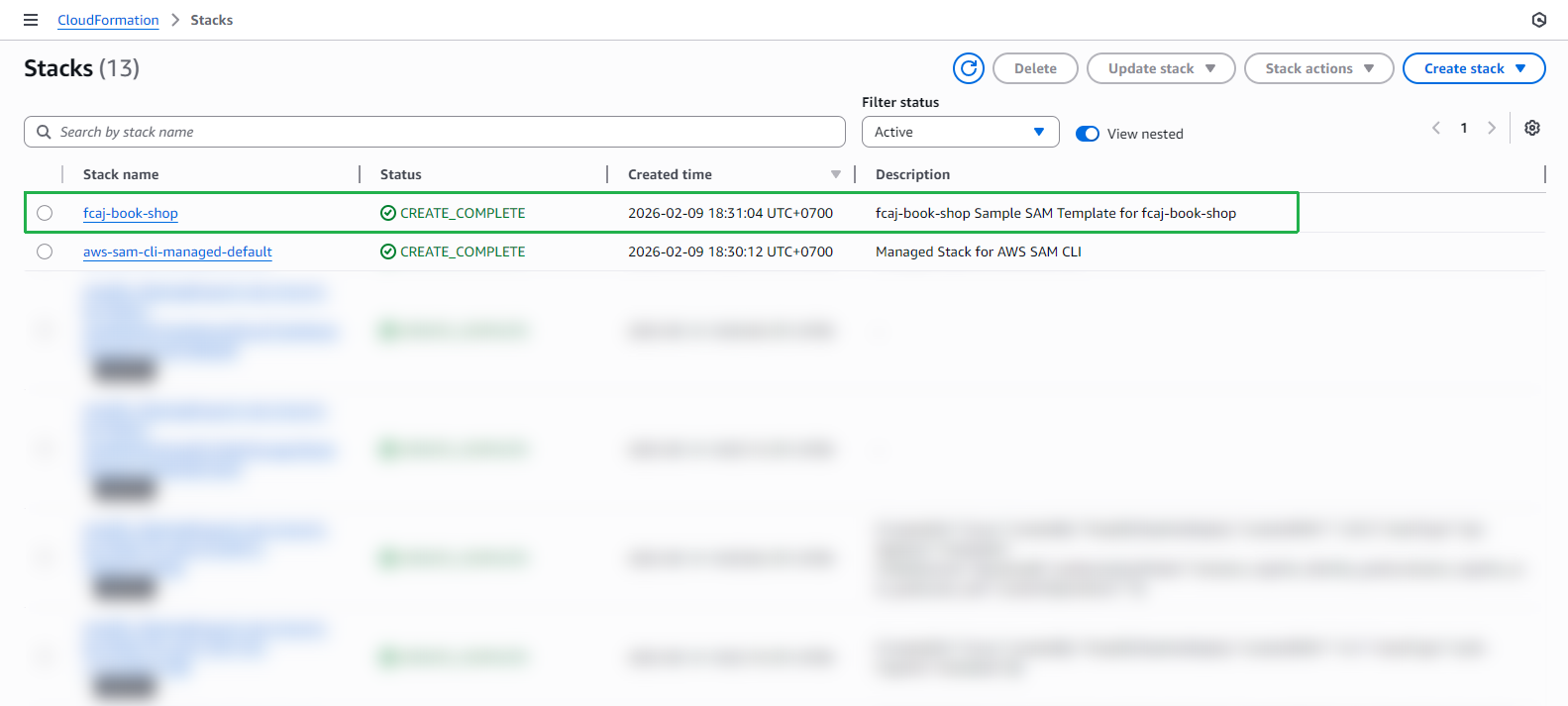 CloudFormation Stacks