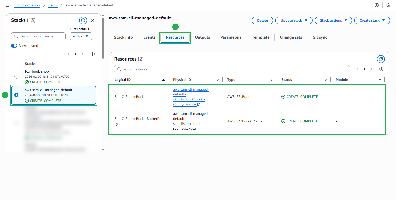 Managed Default Resources