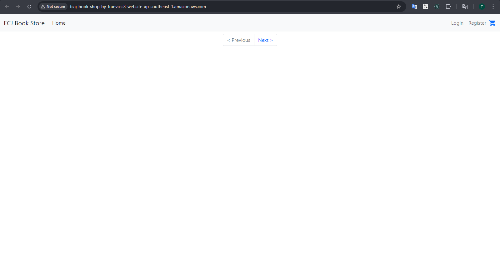 FCJ Book Store Website