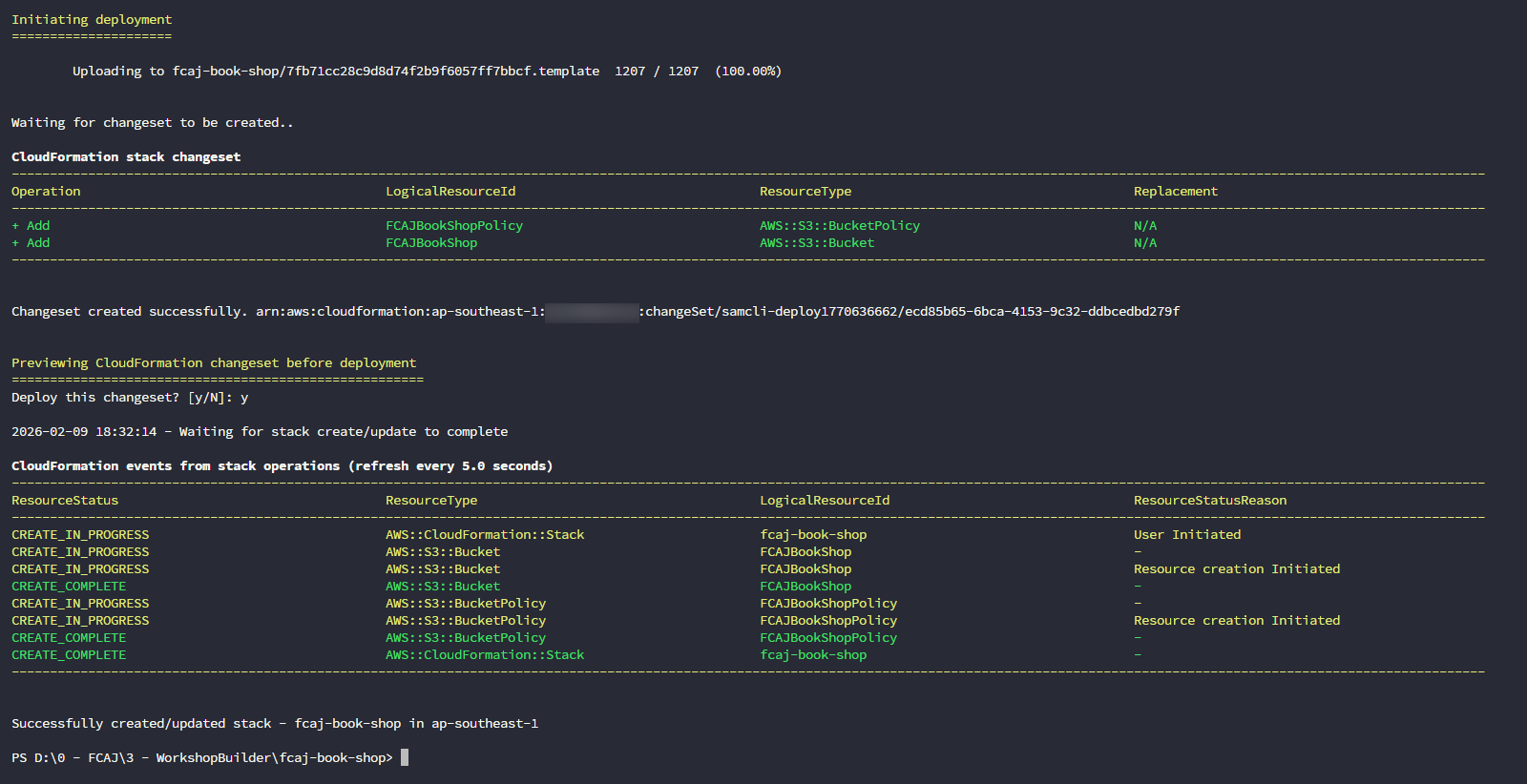 Deploy Changeset