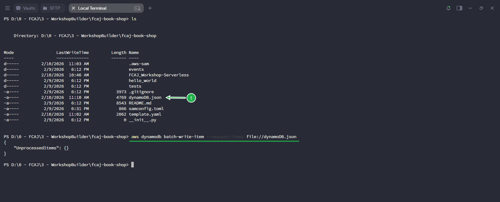 Batch Write Item