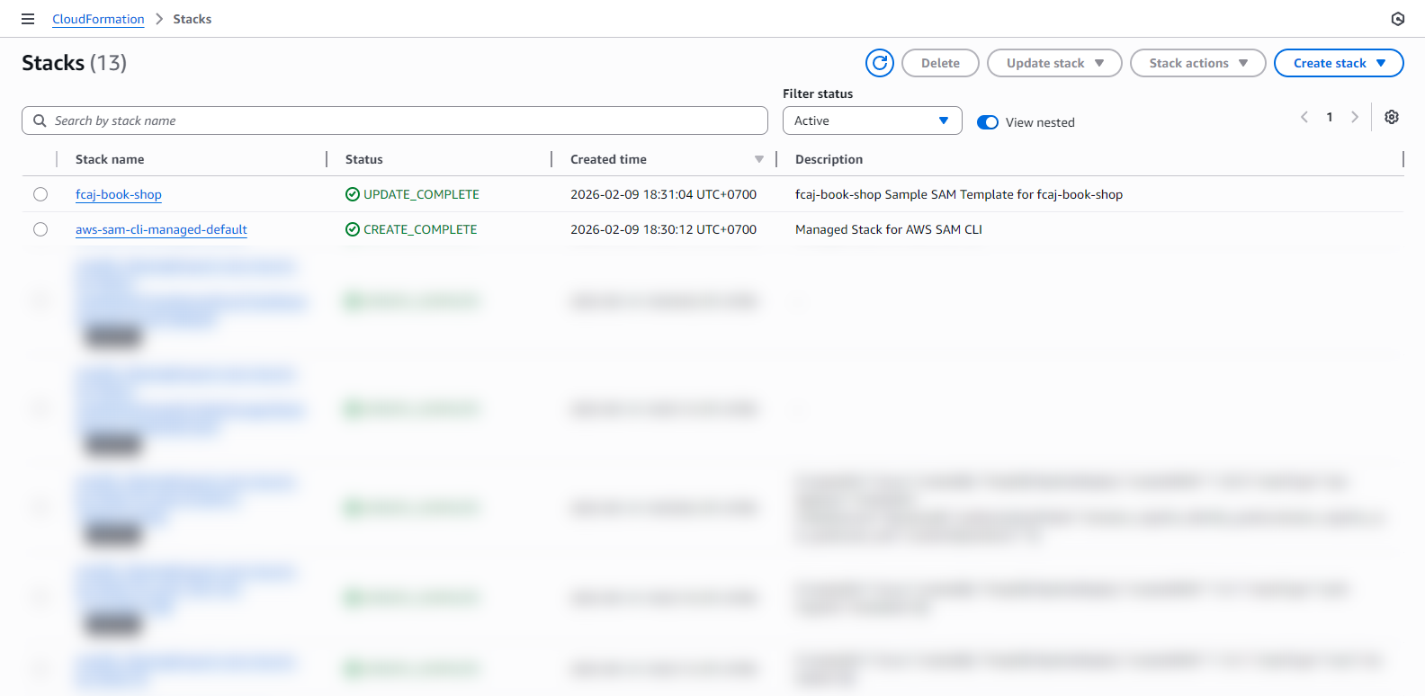 CloudFormation Stacks