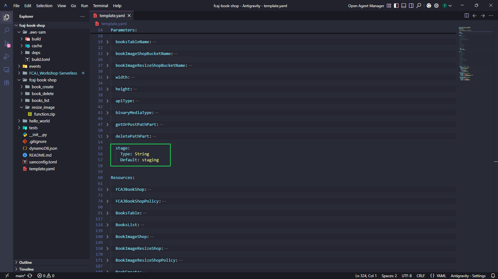 Add stage parameter