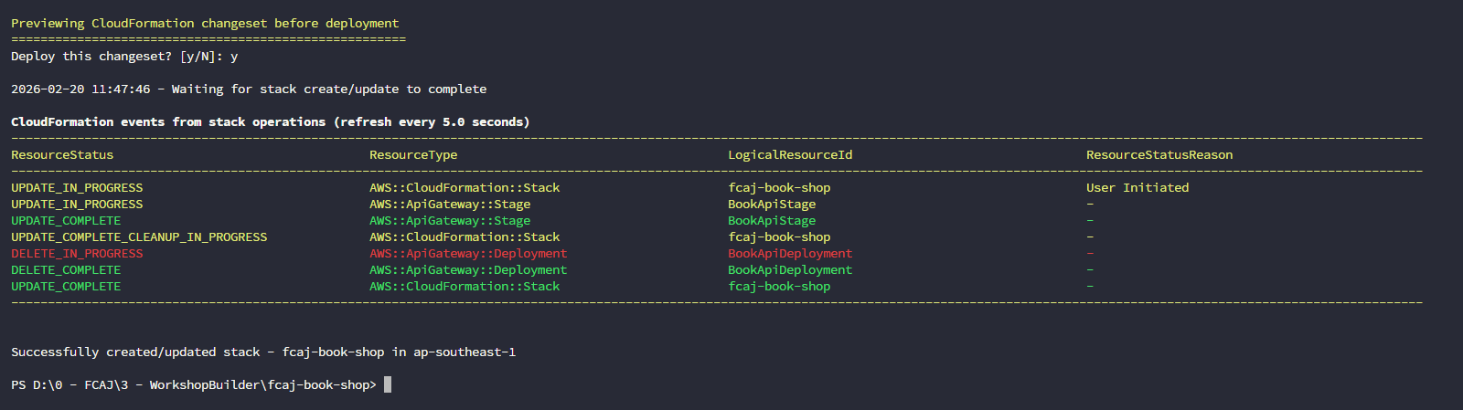 Deploy Complete - Phase 1